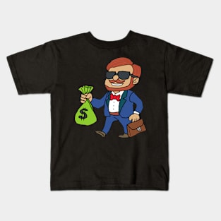 Rich Guy Kids T-Shirt